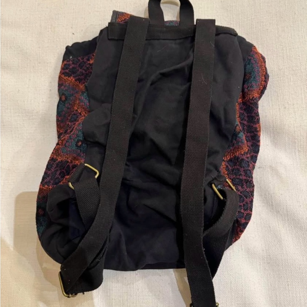 Multicolor Patterned Backpack - image 2